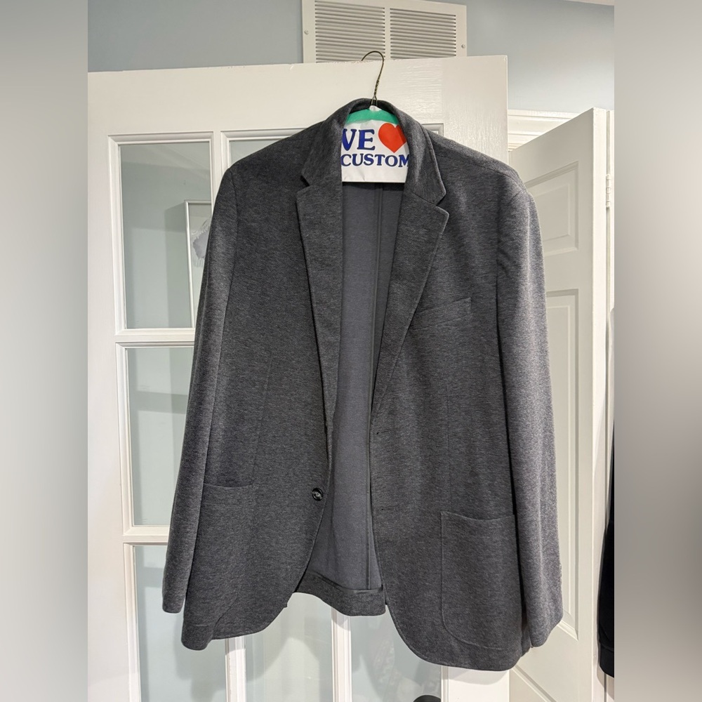 Joseph Abboud Charcoal Blazer XL Modern fit